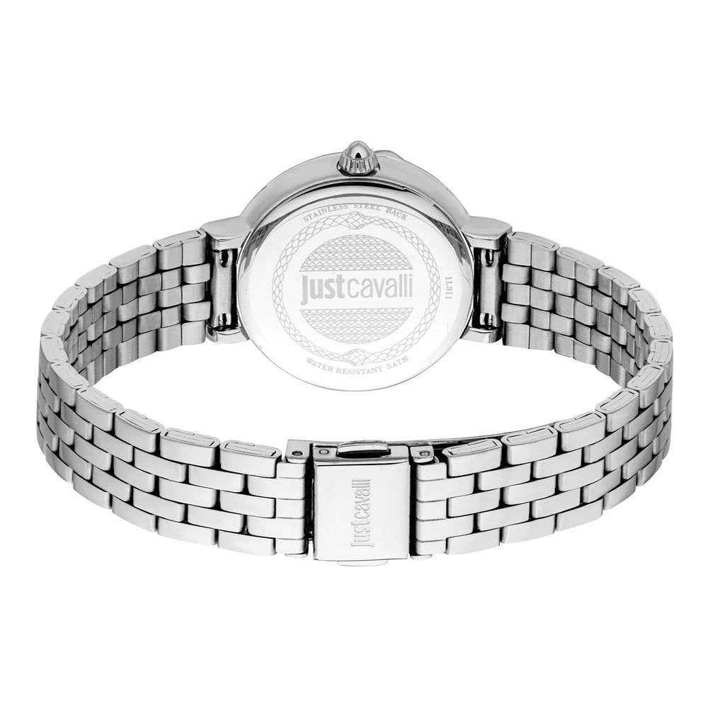 Just Cavalli Brave Snake Silver Blue -korean beauty
