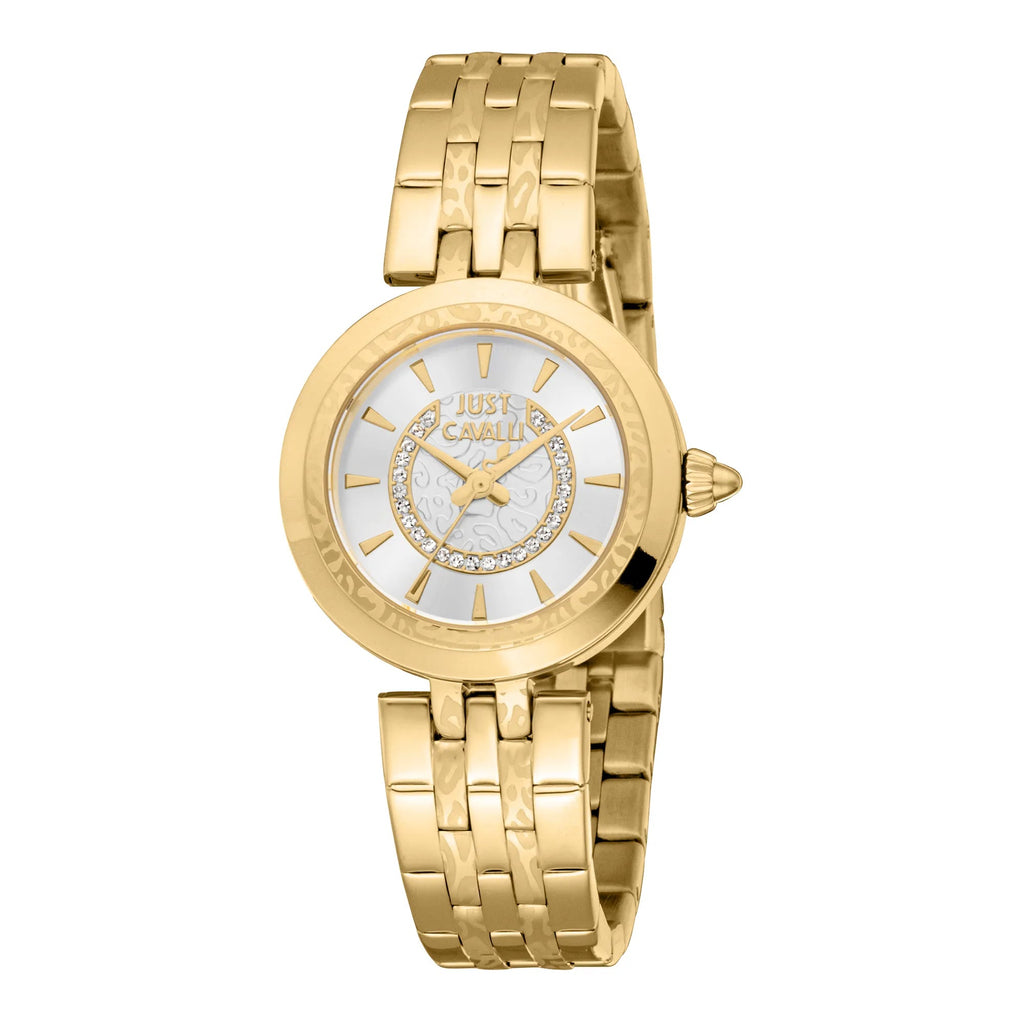 Just Cavalli Preziosa Yellow Gold Silver Grey -korean beauty