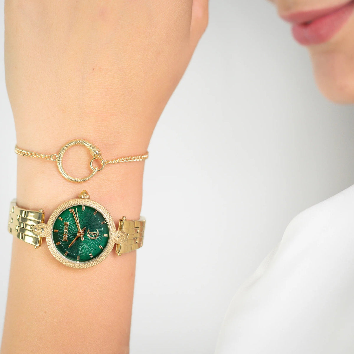 Just Cavalli Mini Attraente Yellow Gold Green -korean beauty
