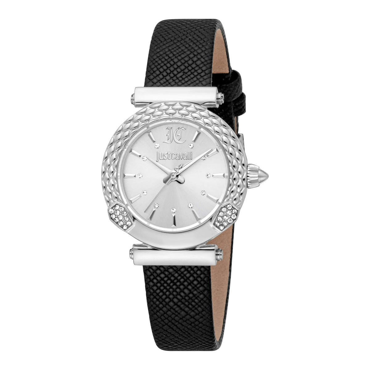 Just Cavalli Mistero Snake Leather Black Silver -korean beauty