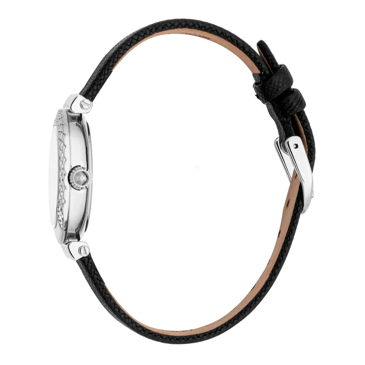 Just Cavalli Mistero Snake Leather Black Silver -korean beauty