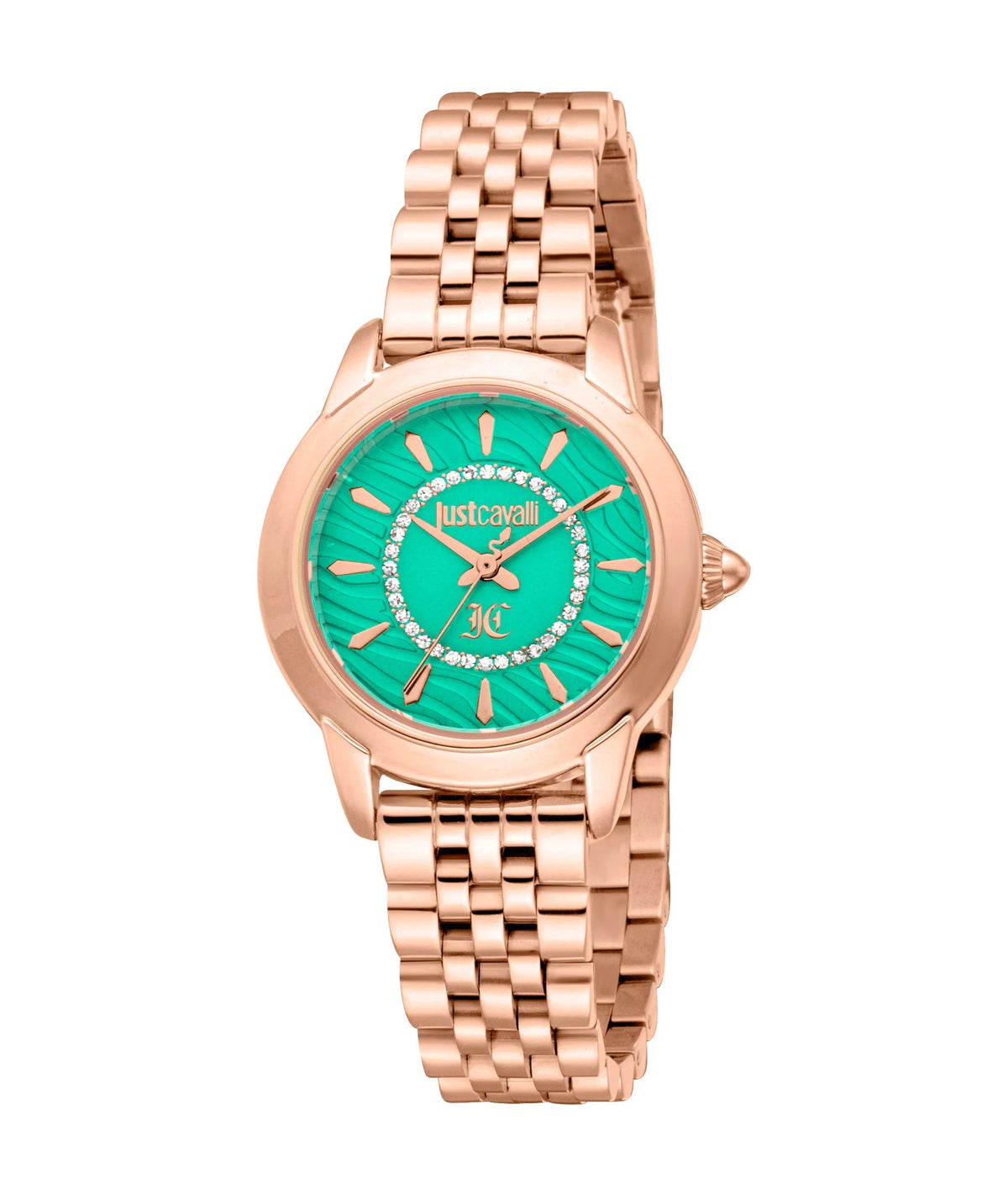 Just Cavalli Allegra Rose Gold Turquoise -korean beauty