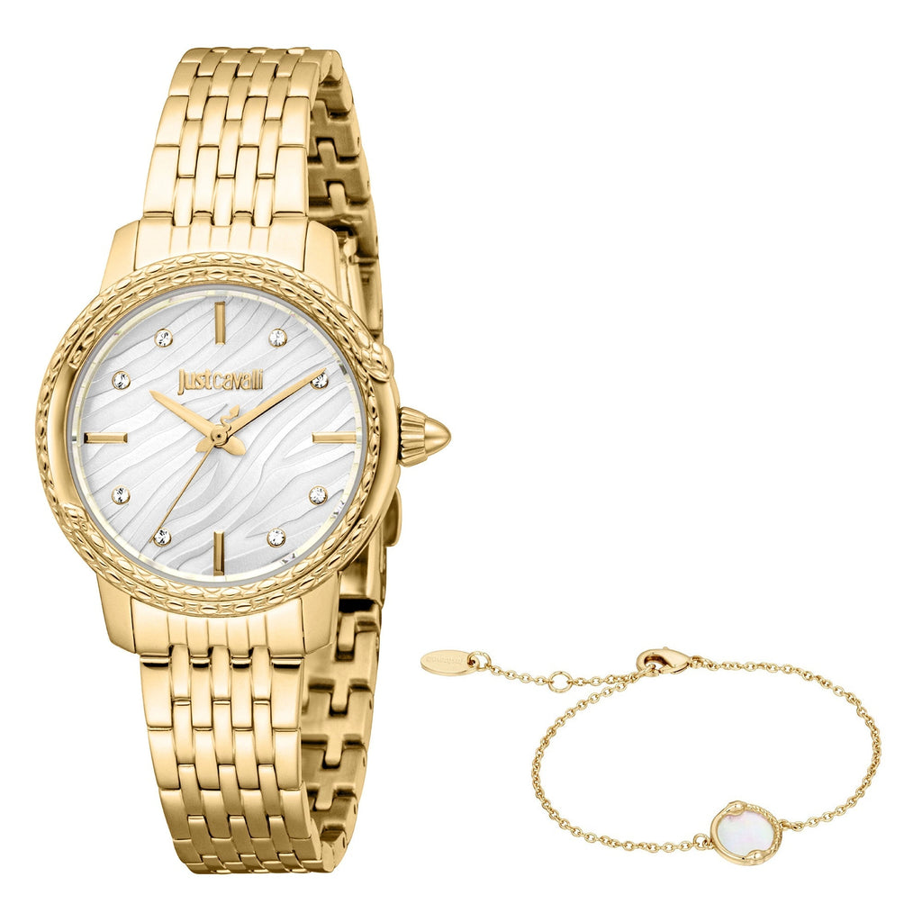 Just Cavalli Euforia Snake Yellow Gold Silver -korean beauty