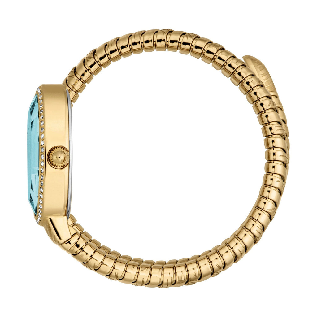 Just Cavalli Velina Yellow Gold Turquoise -korean beauty