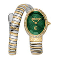 Just Cavalli Velina Silver Yellow Gold Green -korean beauty