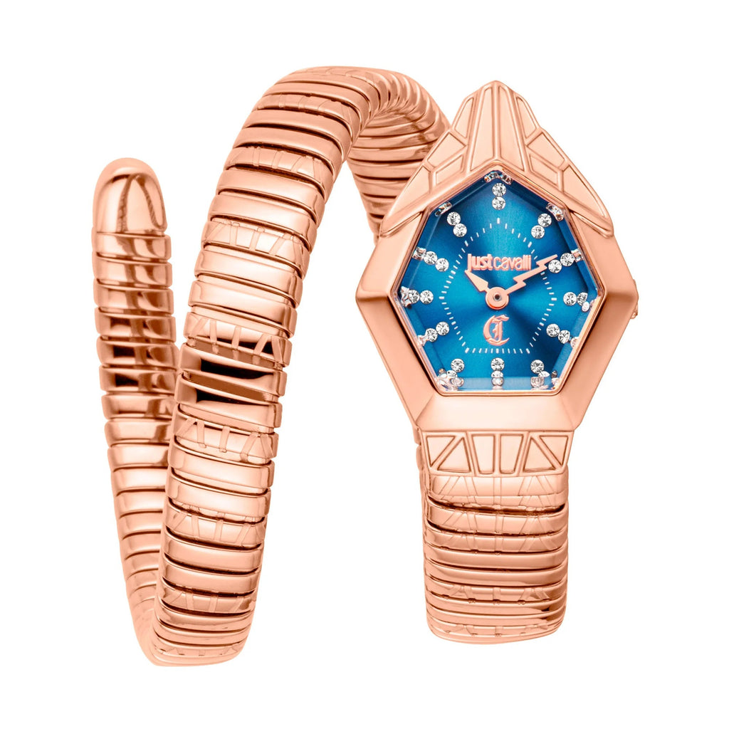 Just Cavalli Gemma Rose Gold Blue -korean beauty