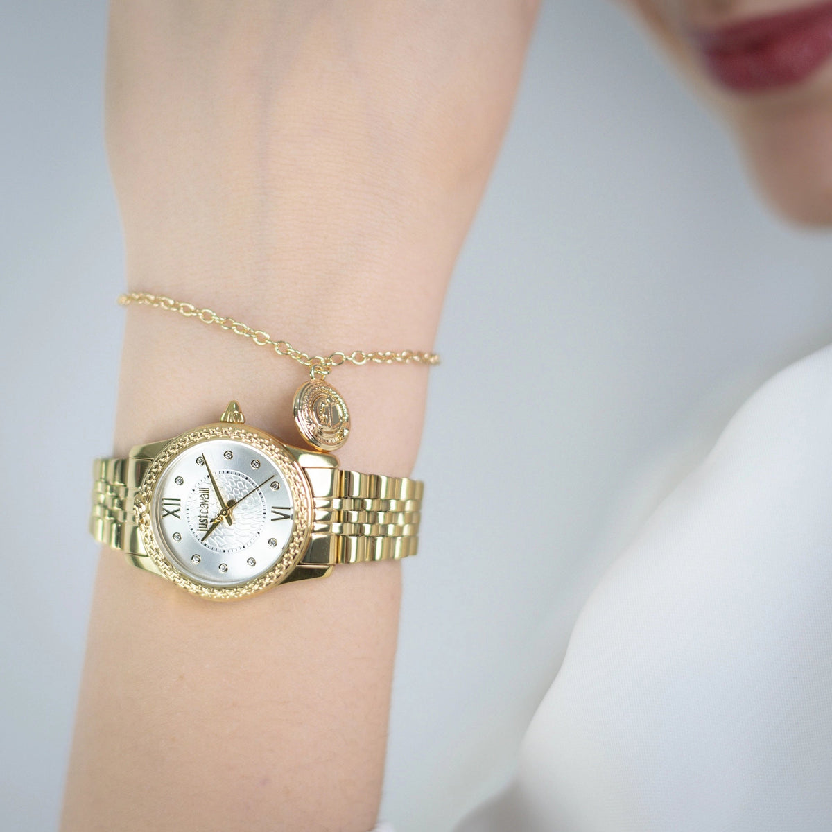 Just Cavalli Sublime Animalier Yellow Gold Silver -korean beauty