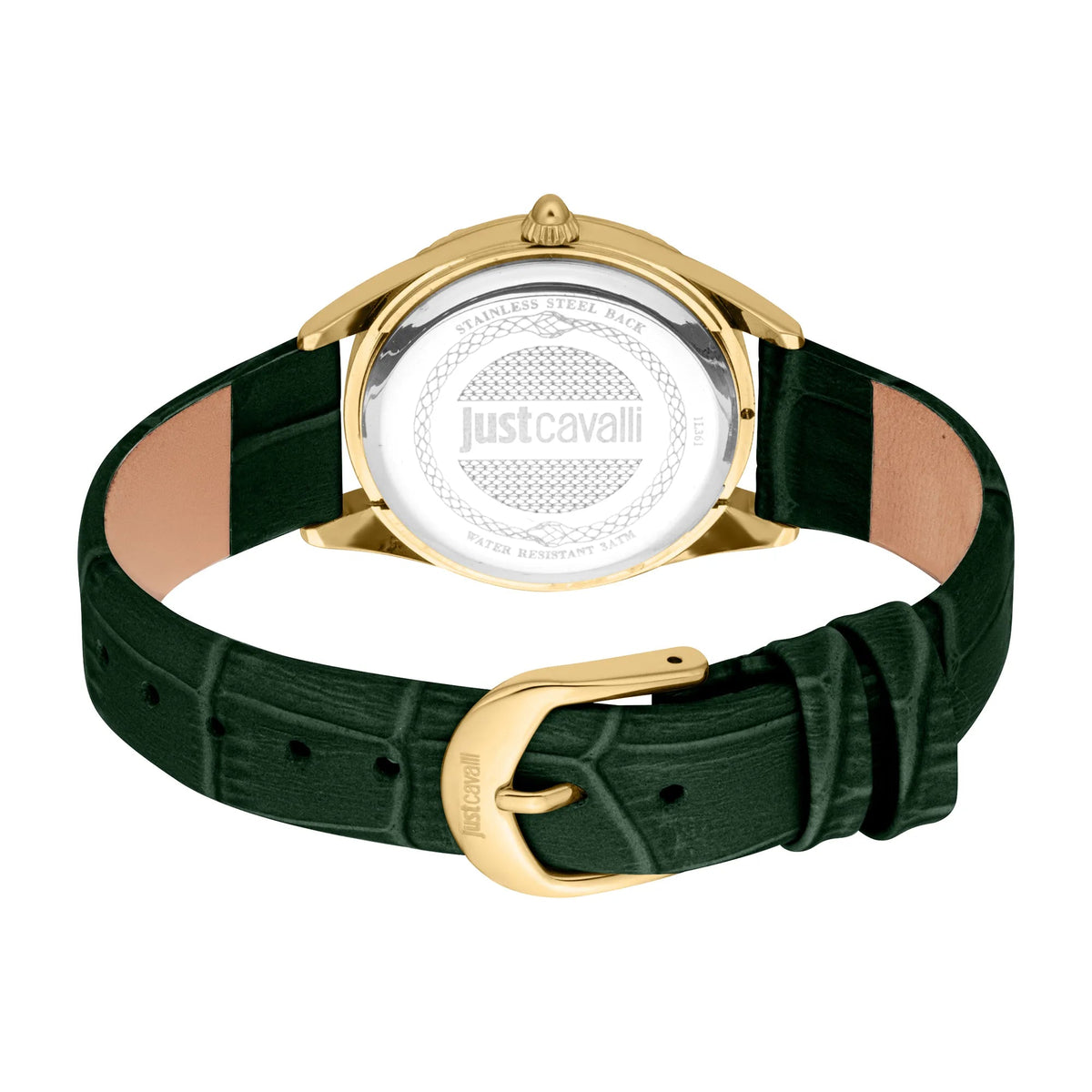 Just Cavalli Vittoria Glam Leather Green YG -korean beauty