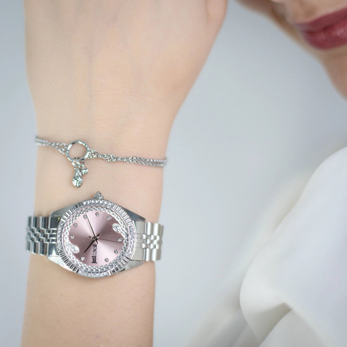 Just Cavalli Vittoria Glam Silver Rose -korean beauty