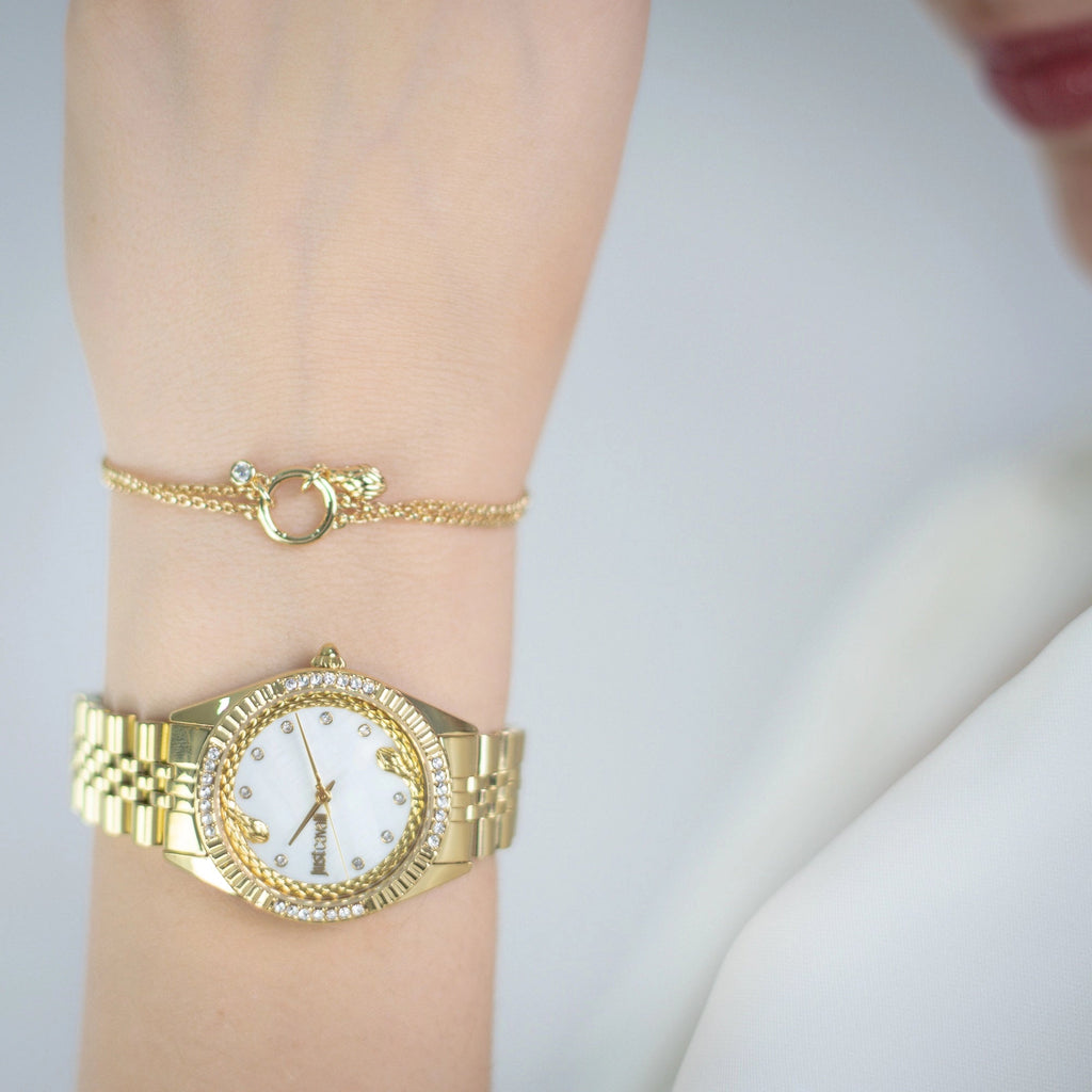 Just Cavalli Vittoria Glam Yellow Gold MOP -korean beauty