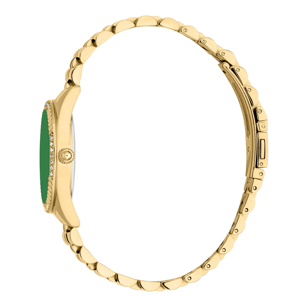 Just Cavalli Vittoria Glam Yellow Gold Green -korean beauty