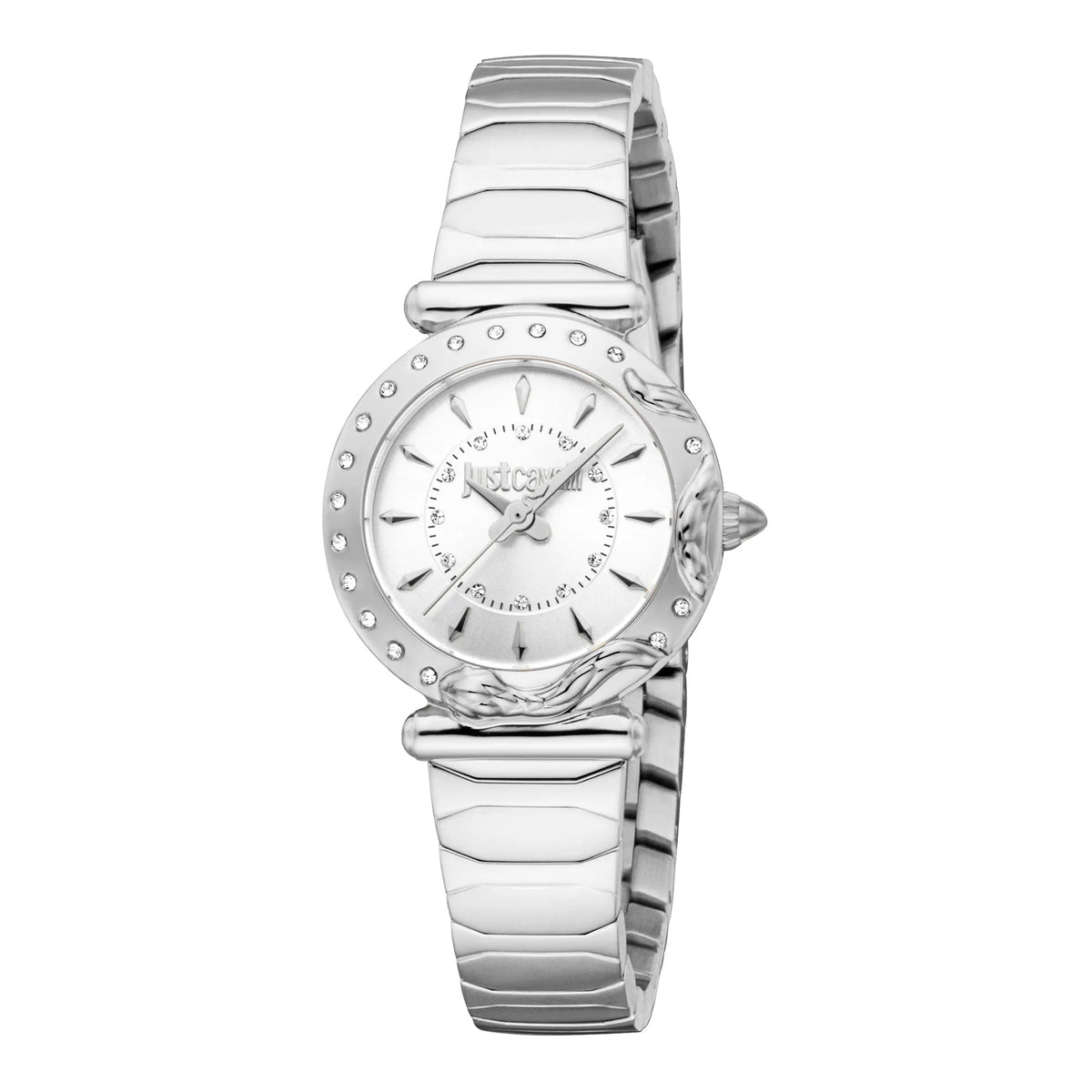 Just Cavalli Stella Snake Silver -korean beauty