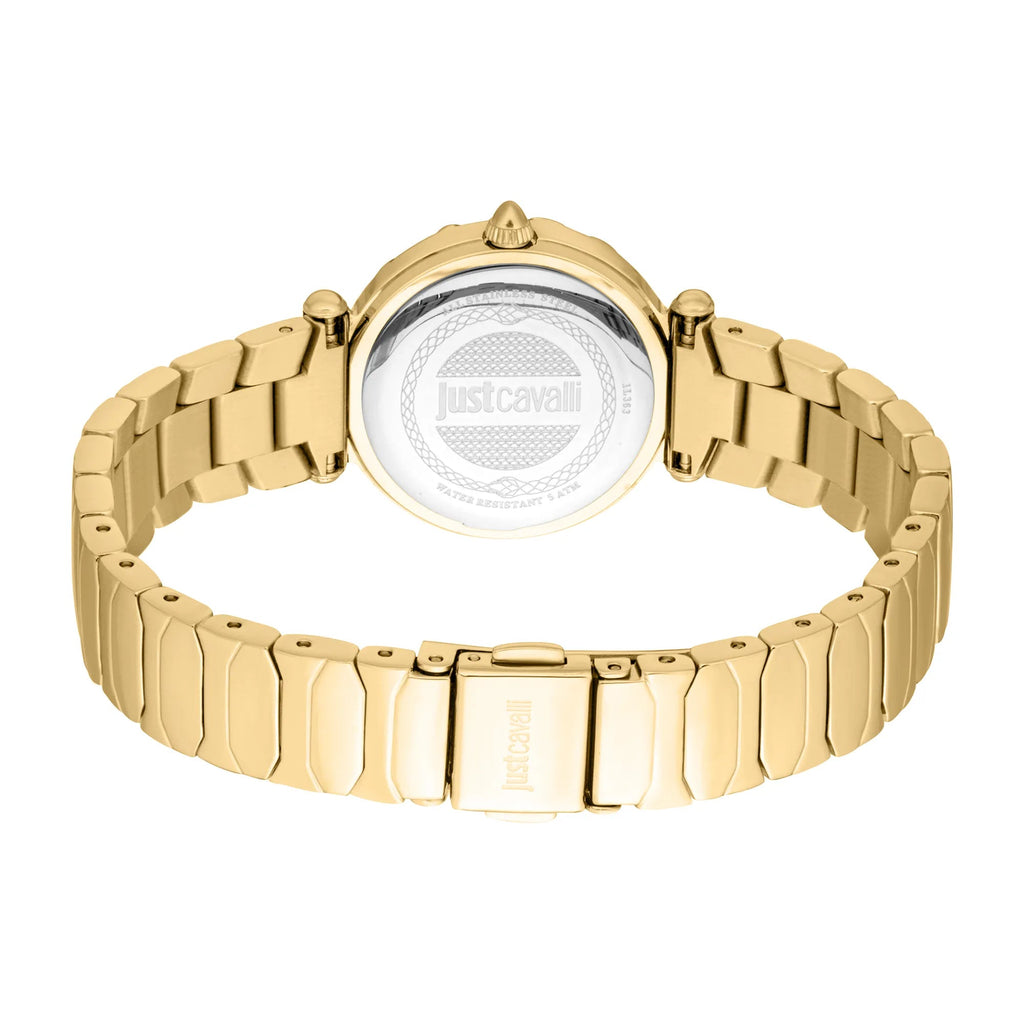 Just Cavalli Stella Snake Yellow Gold Silver -korean beauty