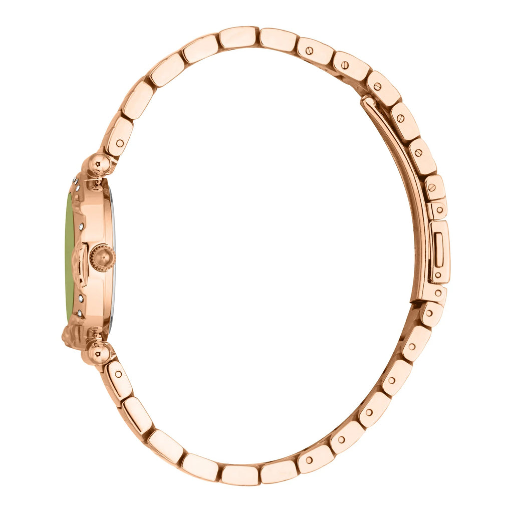 Just Cavalli Stella Snake Rose Gold Green -korean beauty