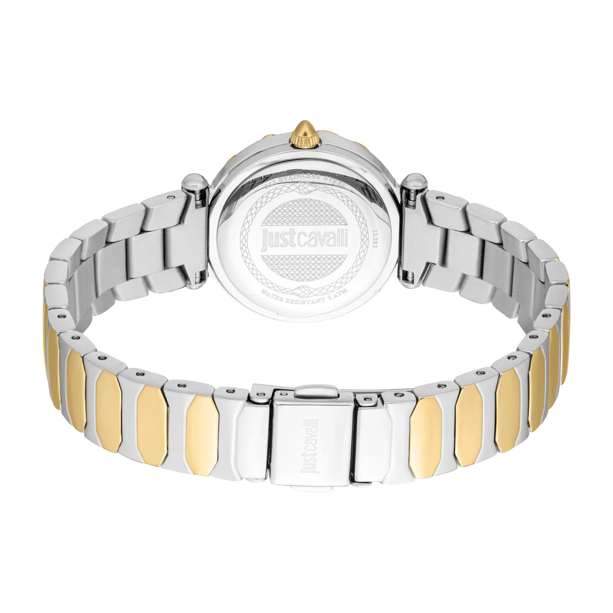 Just Cavalli Stella Snake Two Tones YG Silver -korean beauty