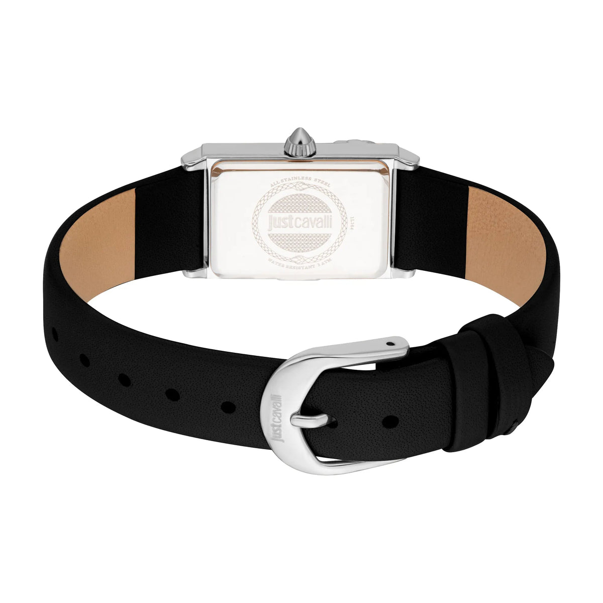 Just Cavalli Dolcezza Snake Leather Black Silver -korean beauty
