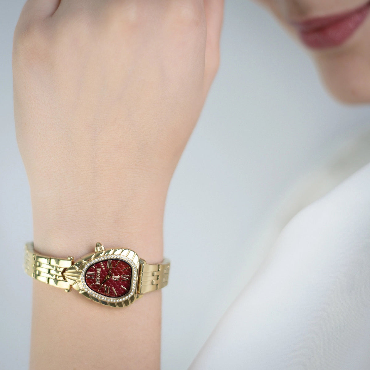 Just Cavalli Perla Yellow Gold Red -korean beauty