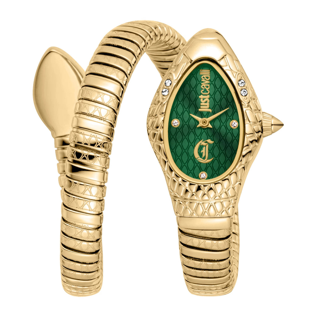 Just Cavalli Vetra Yellow Gold Green -korean beauty