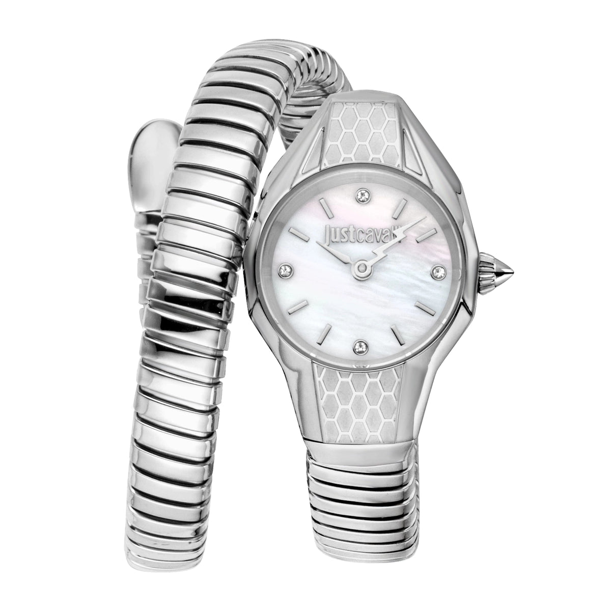 Just Cavalli Vivace Silver Antique white -korean beauty