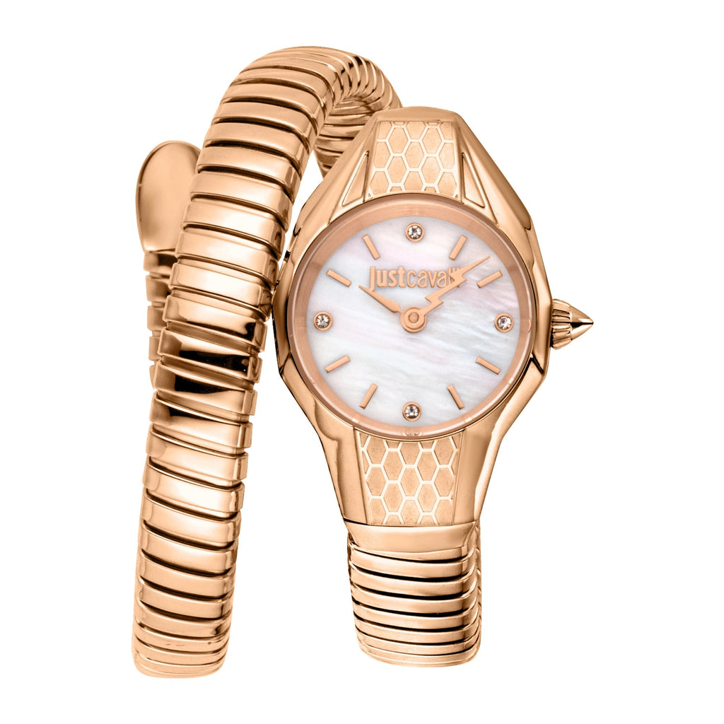 Just Cavalli Vivace Rose Gold Antique white -korean beauty