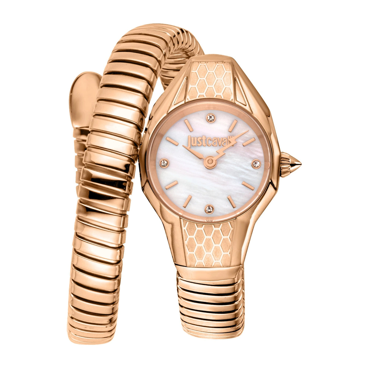 Just Cavalli Vivace Rose Gold Antique white -korean beauty