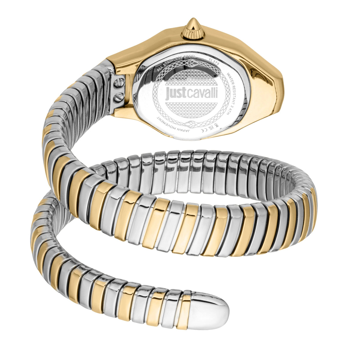 Just Cavalli Vivace Silver Yellow Gold Antique white -korean beauty