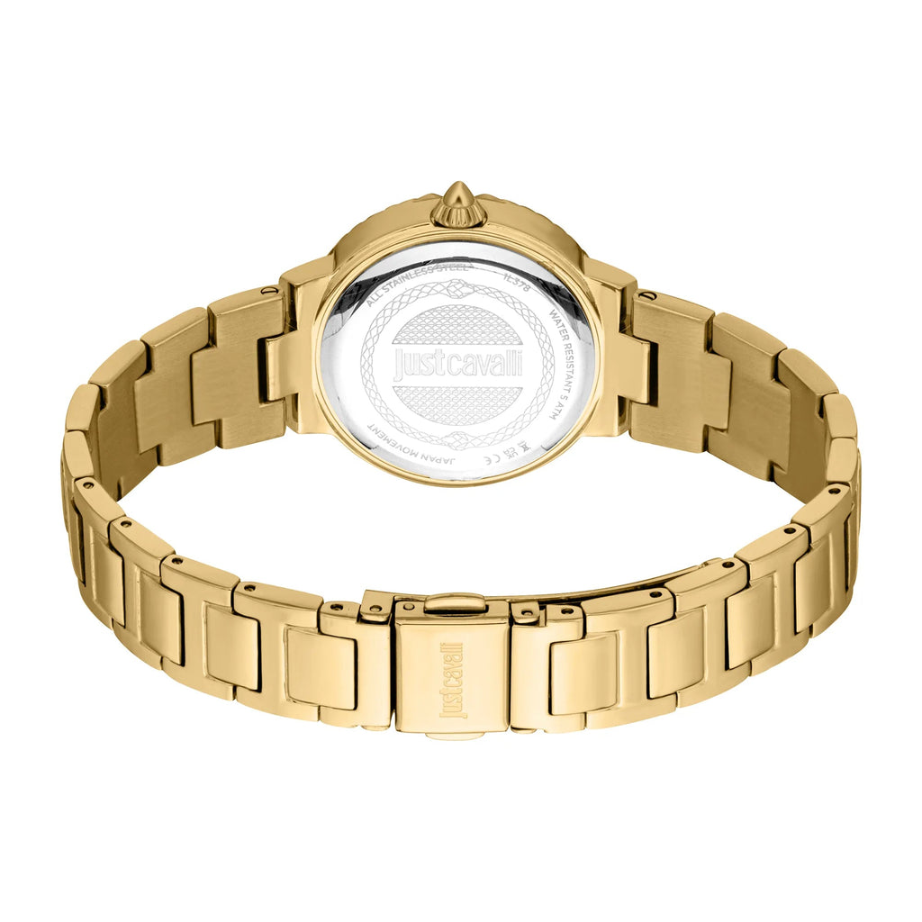 Just Cavalli Primavera Snake Yellow Gold Silver -korean beauty