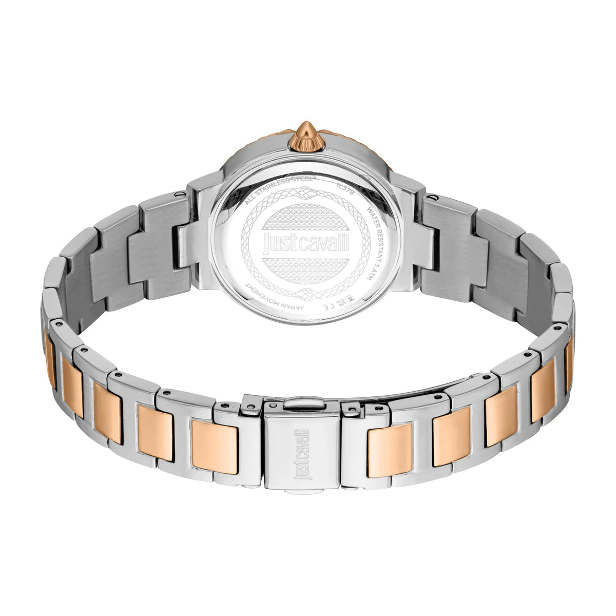 Just Cavalli Primavera Snake Two Tones RG Silver -korean beauty