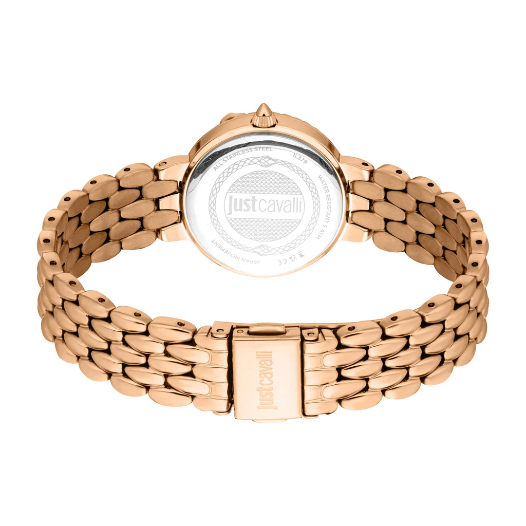 Just Cavalli Rosa Snake Rose Gold Silver -korean beauty