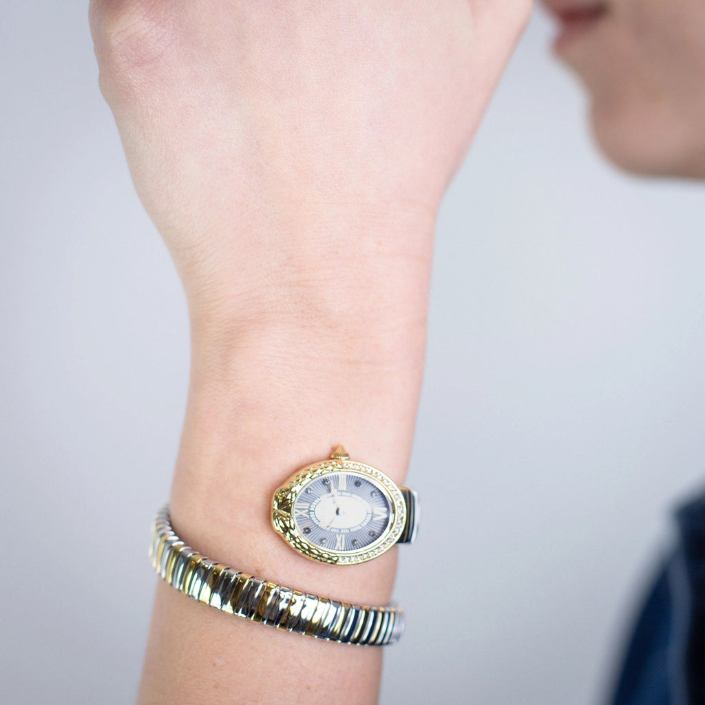 Just Cavalli Fiore Silver Yellow Gold -korean beauty