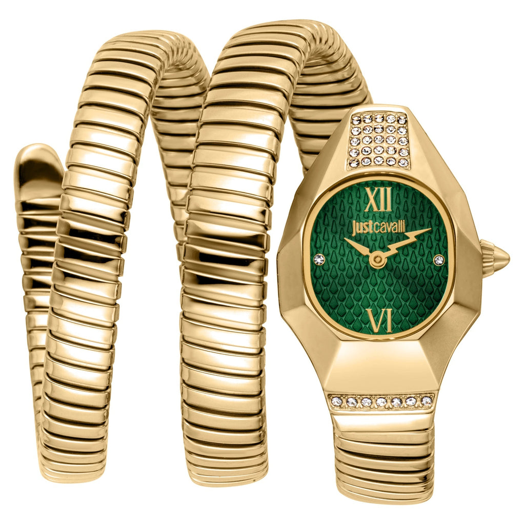 Just Cavalli Lunara Yellow Gold Green -korean beauty