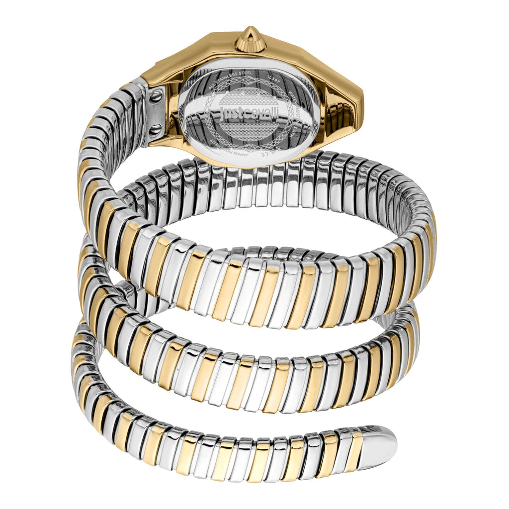 Just Cavalli Lunara Silver Yellow Gold Silver -korean beauty