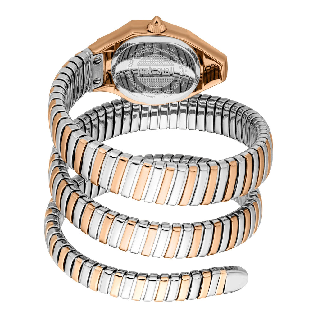 Just Cavalli Lunara Silver Rose Gold Blue -korean beauty