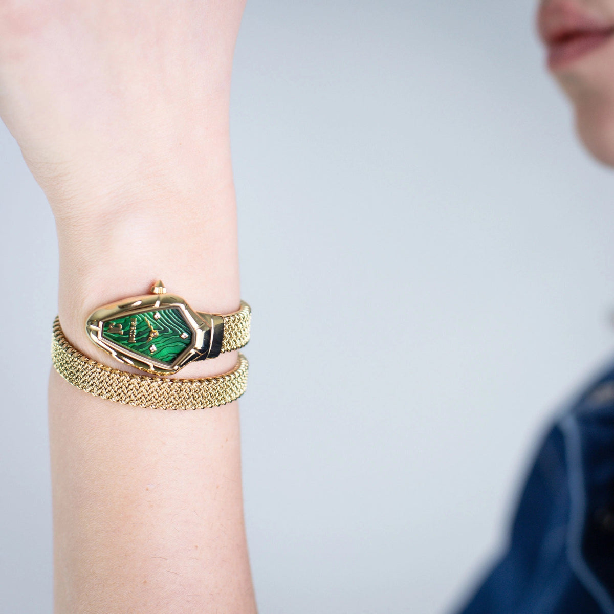 Just Cavalli Fiamma Yellow Gold Green -korean beauty