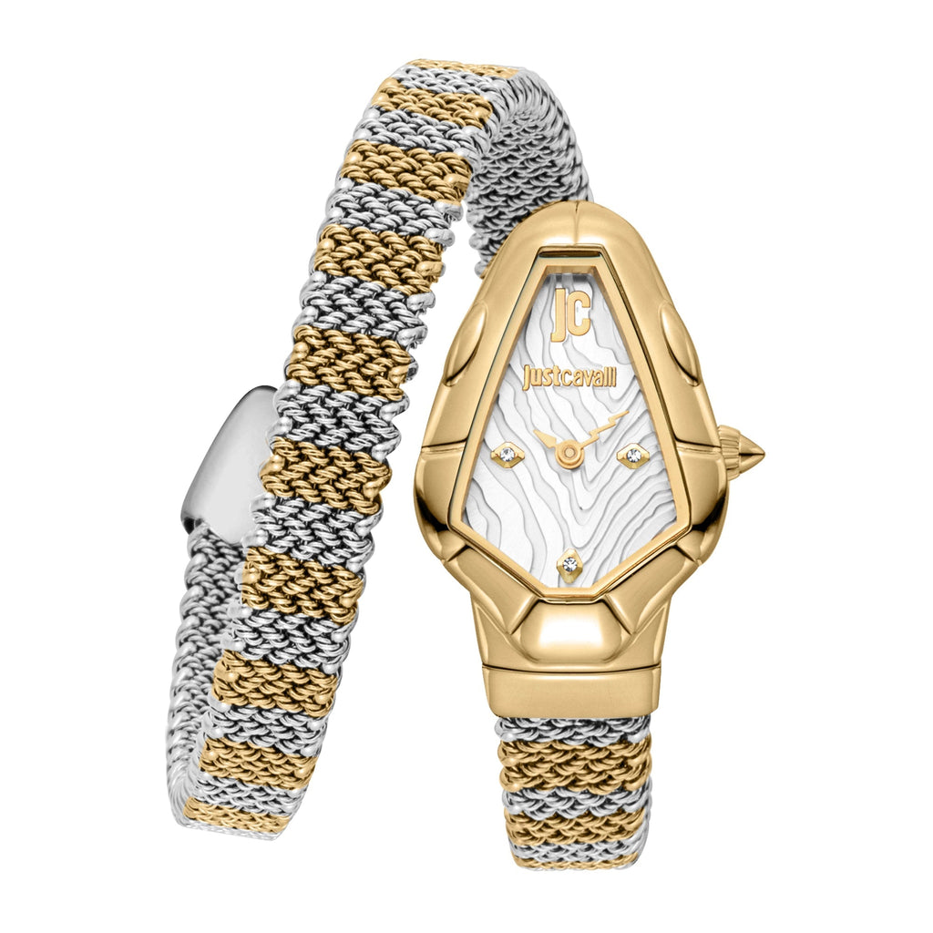 Just Cavalli Fiamma Silver Yellow Gold -korean beauty