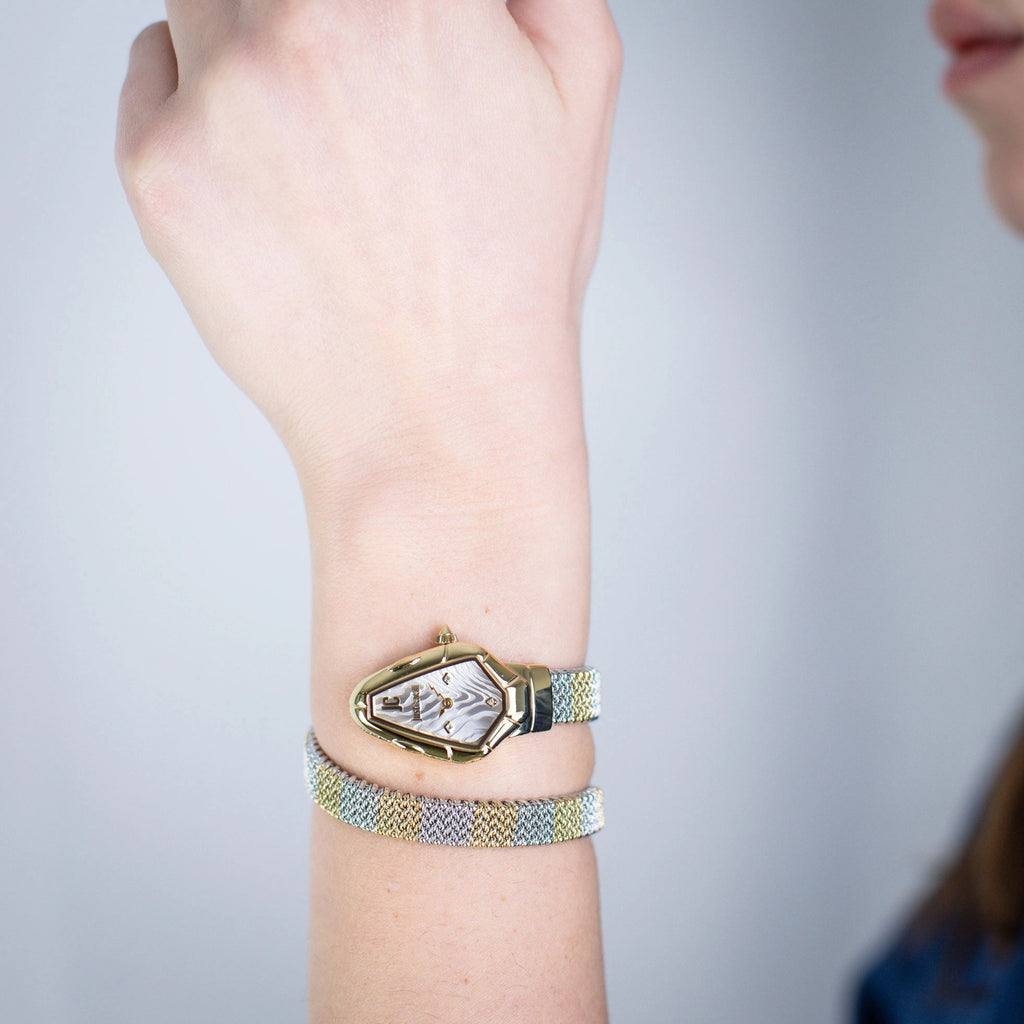 Just Cavalli Fiamma Silver Yellow Gold -korean beauty