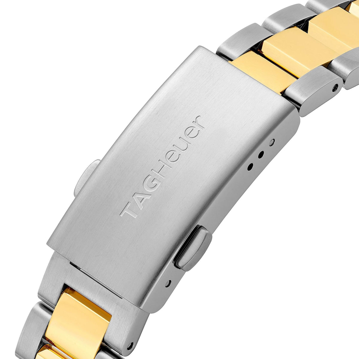 Tag Heuer Aquaracer Gold Plated And Stainless Steel Ladies Watch -korean beauty