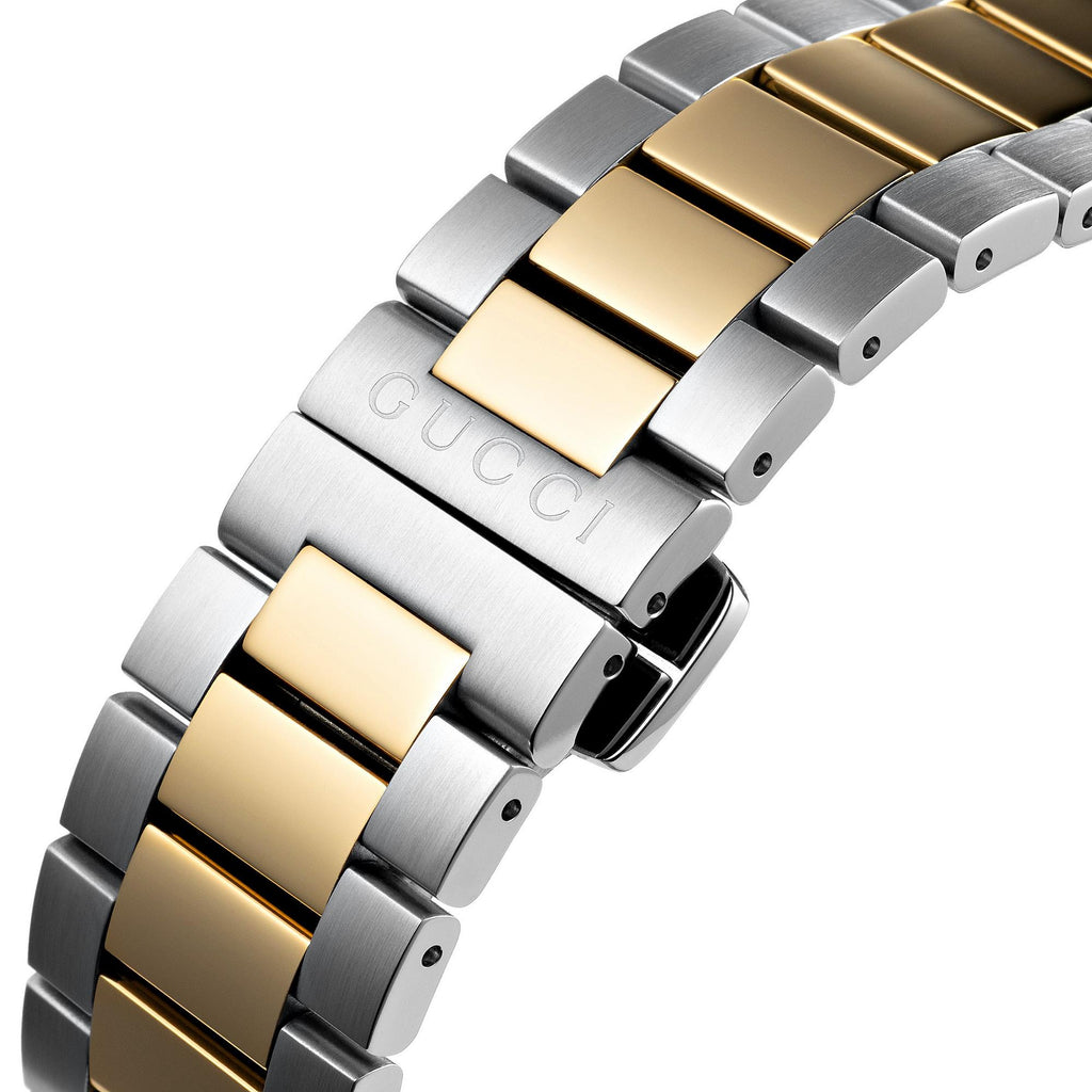 Gucci G Timeless Snake Steel And Gold Pvd Mens Watch Ya1264075 -korean beauty