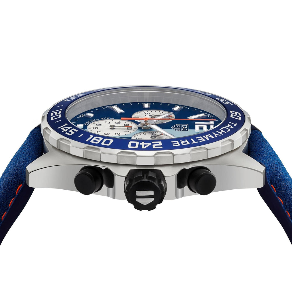 Tag Heuer Formula 1 Gulf Chronograph Special Edition Mens Watch -korean beauty