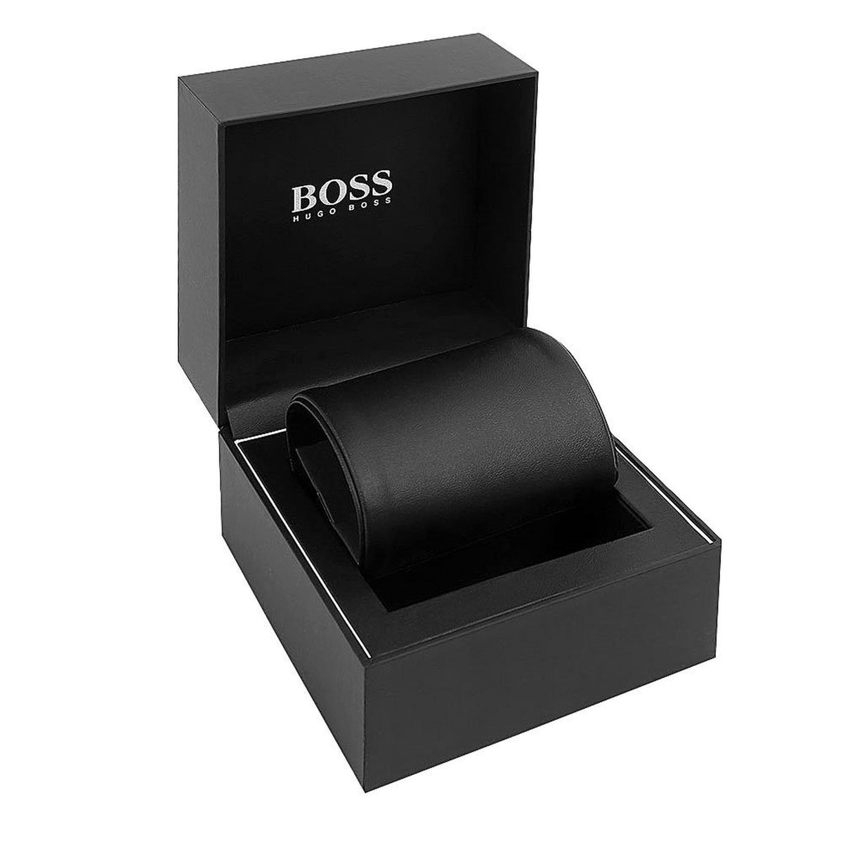 Hugo Boss Womens 1502444 Premiere Silver Tone Stainless Steel Watch With Rose Gold Di -korean beauty