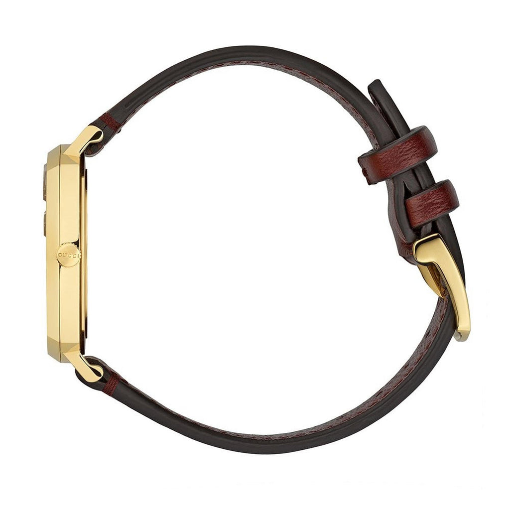 Gucci Grip Gold Pvd Watch Ya157405 -korean beauty