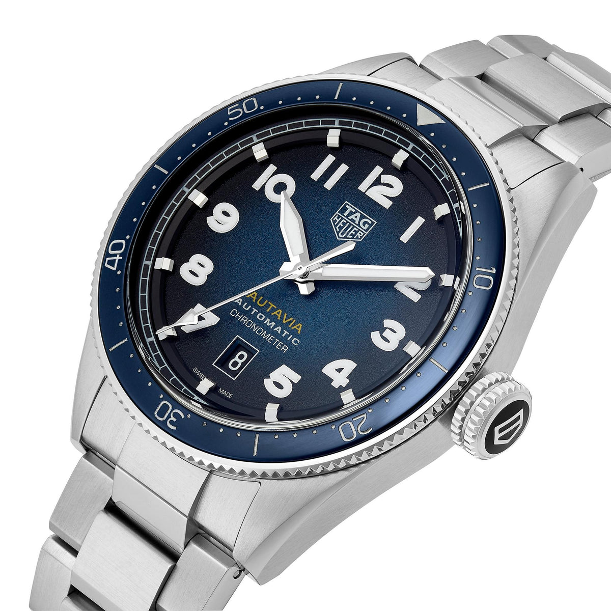 Tag Heuer Autavia Automatic Chronometer Mens Watch 1 -korean beauty
