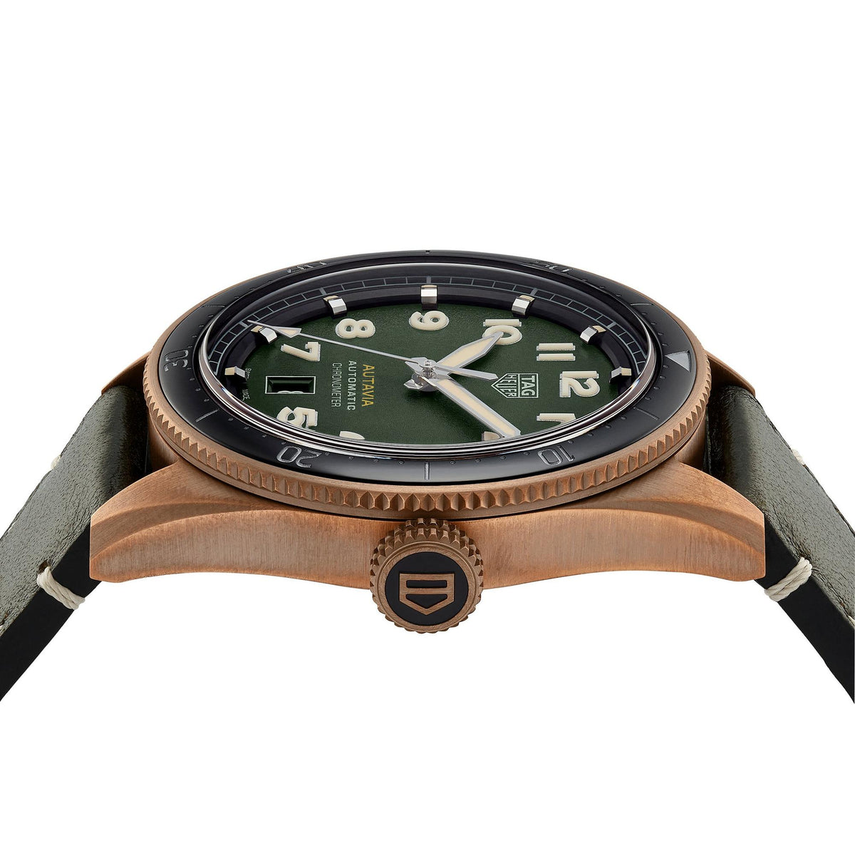 Tag Heuer Autavia Bronze Automatic Chronometer Mens Watch -korean beauty