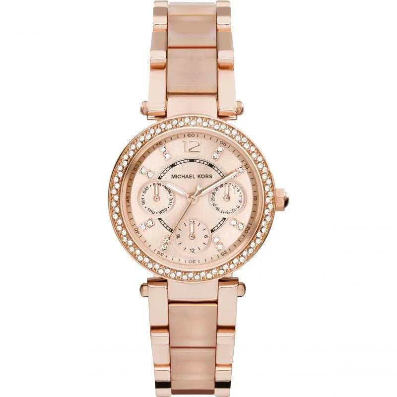 Michael Kors Mk6110 Womens Lexington Chronograph Watch -korean beauty