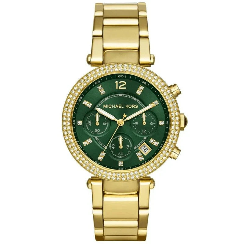 Michael Kors Mk6263 Womens Lexington Chronograph Watch -korean beauty