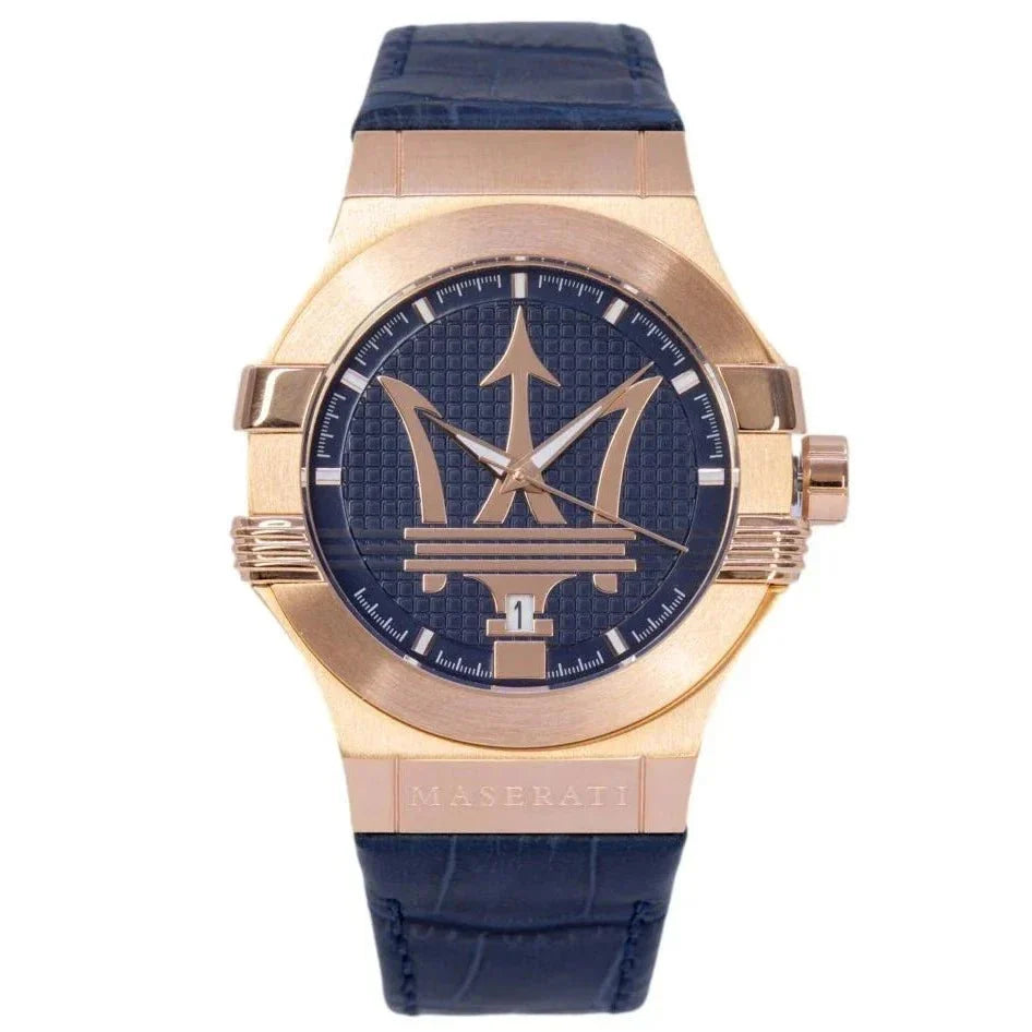 Maserati R8851108027 Potenza Mens Blue Watch -korean beauty