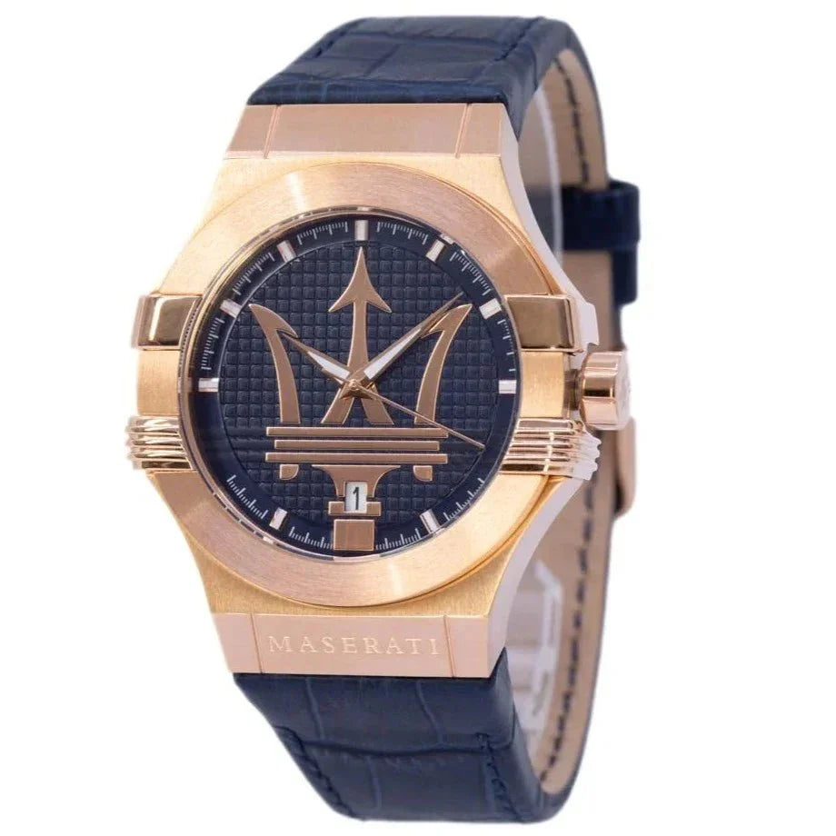 Maserati R8851108027 Potenza Mens Blue Watch -korean beauty