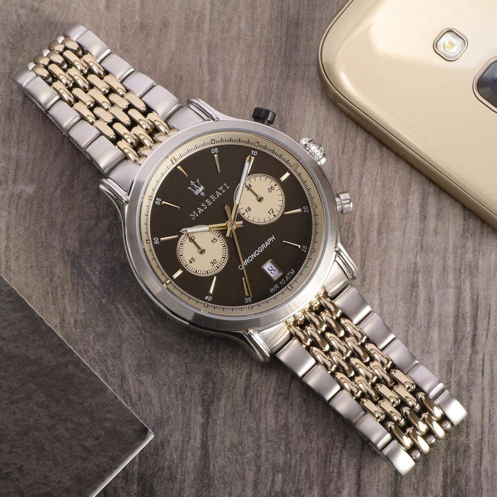 Maserati R8873638003 Epoca Mens Two Tone Watch -korean beauty