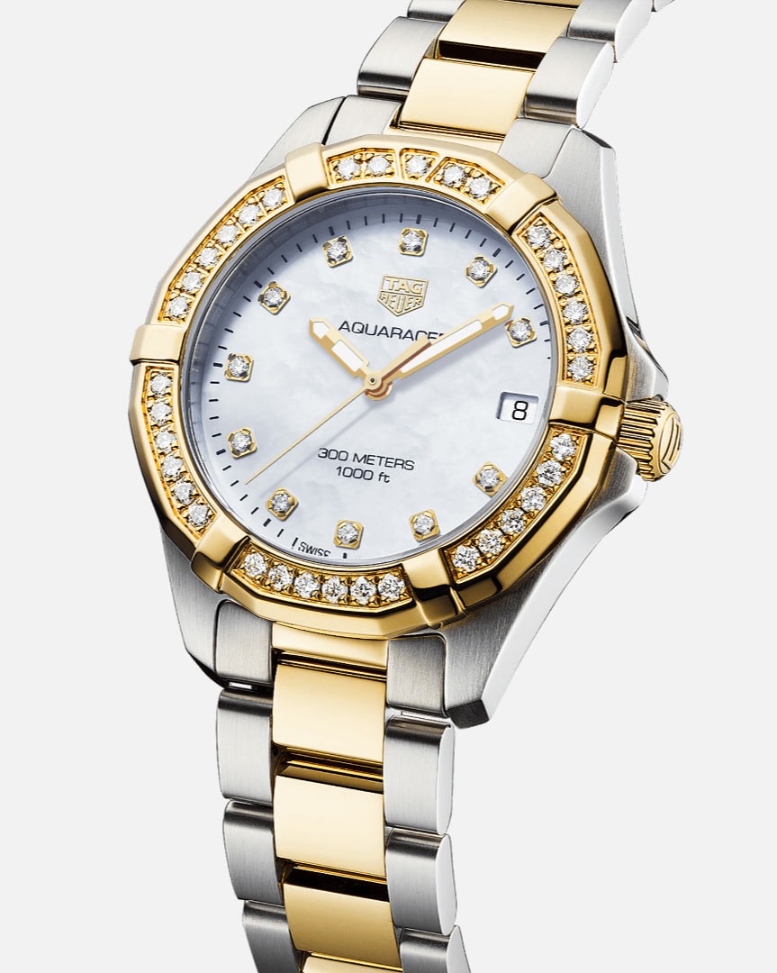 Tag Heuer Aquaracer Watch For Women Wbd1323 Bb0320 -korean beauty