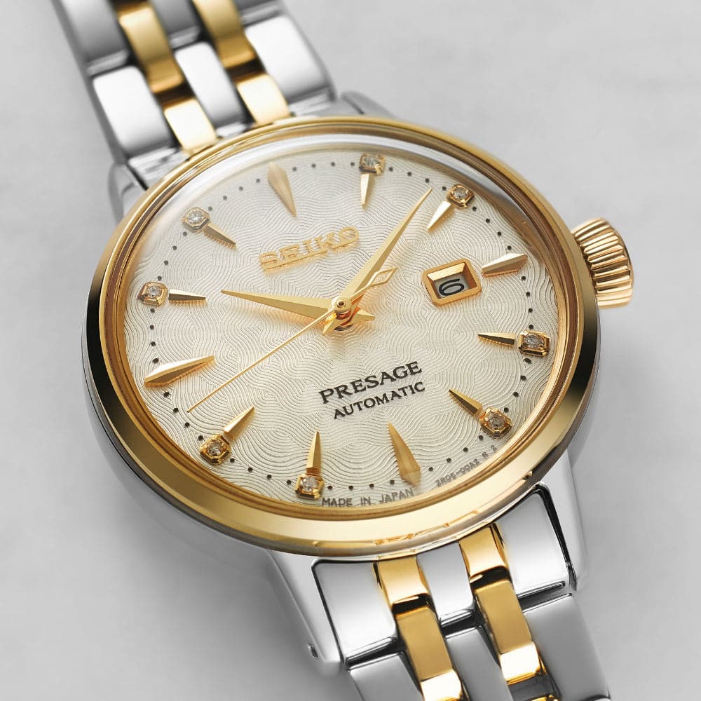 Seiko Two-Tone Stainless Steel Women Watch Sre010J1 -korean beauty